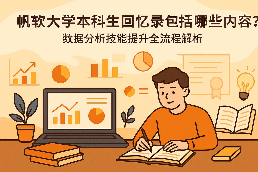 帆软大学本科生回忆录包括哪些内容？数据分析技能提升全流程解析