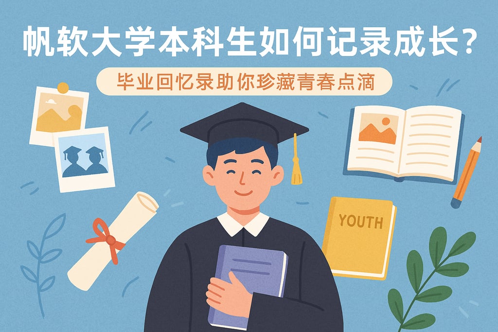 帆软大学本科生如何记录成长？毕业回忆录助你珍藏青春点滴