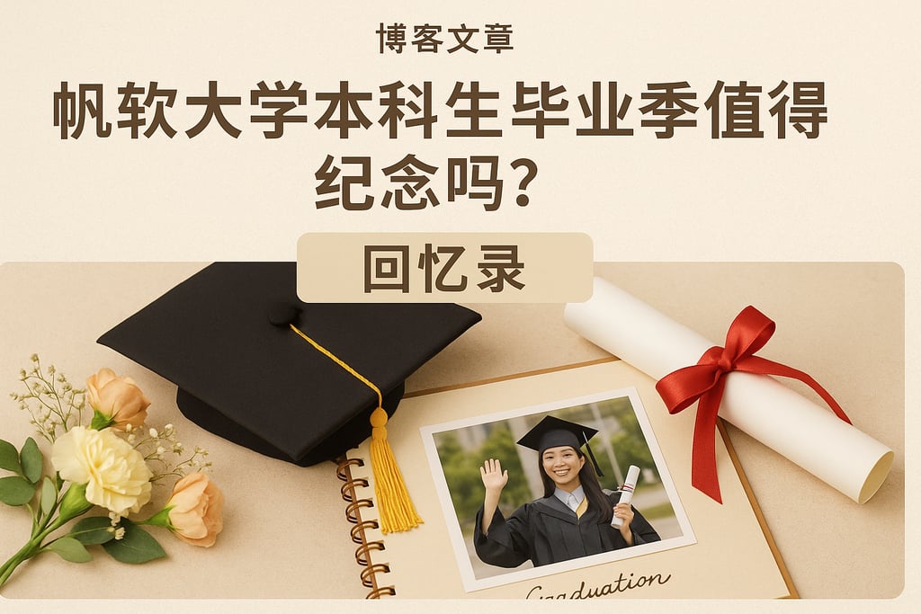 帆软大学本科生毕业季值得纪念吗？回忆录模板帮你完美呈现经历