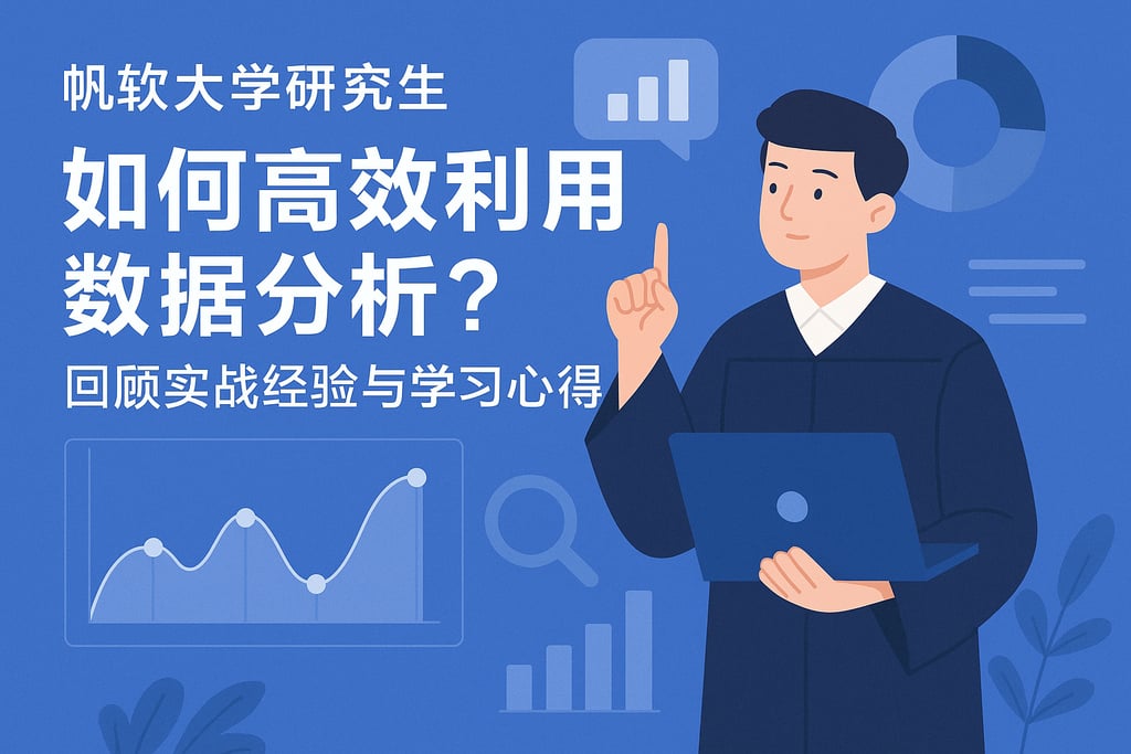 帆软大学研究生如何高效利用数据分析？回顾实战经验与学习心得