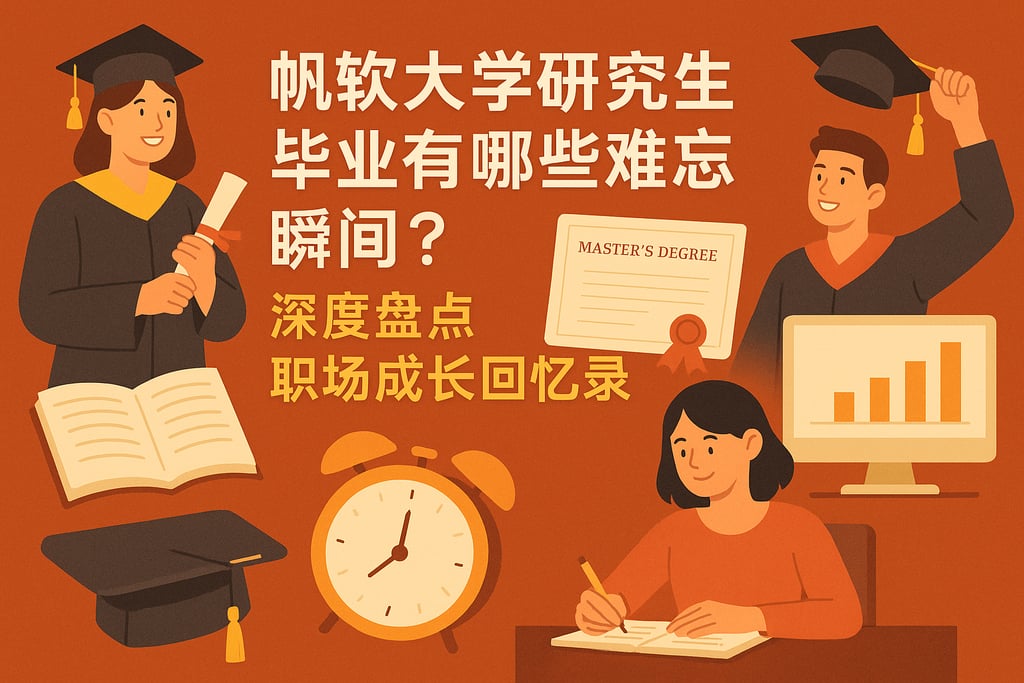 帆软大学研究生毕业有哪些难忘瞬间？深度盘点职场成长回忆录