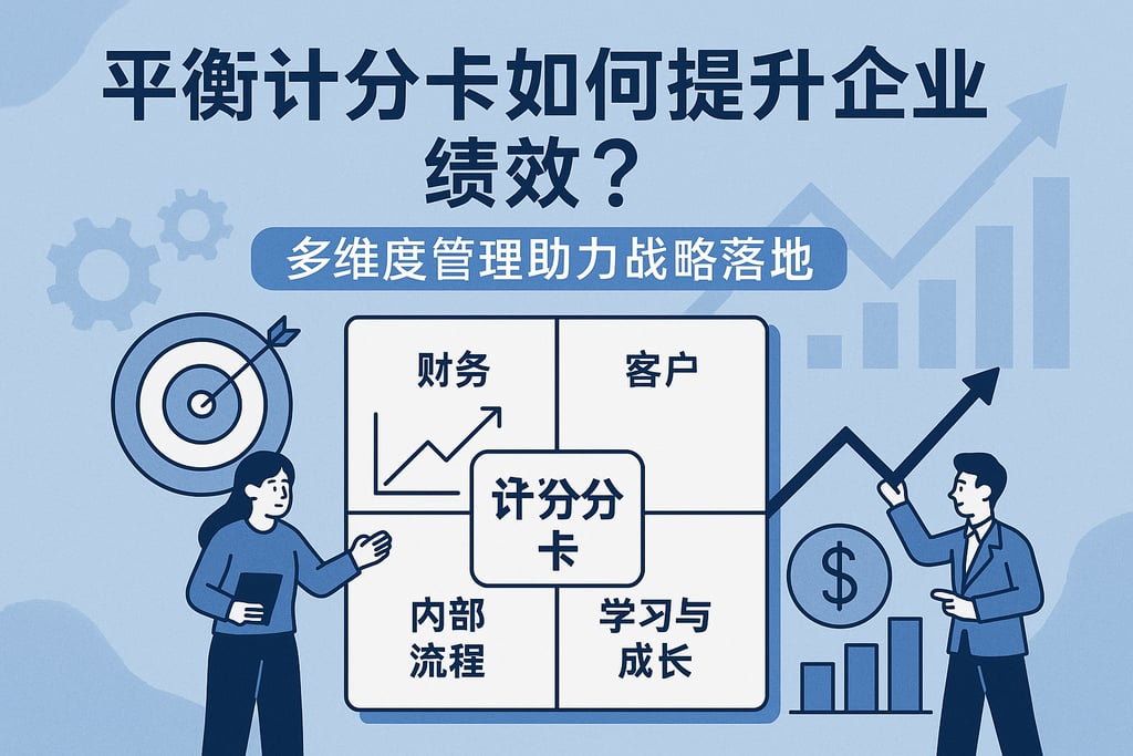 平衡计分卡如何提升企业绩效？多维度管理助力战略落地