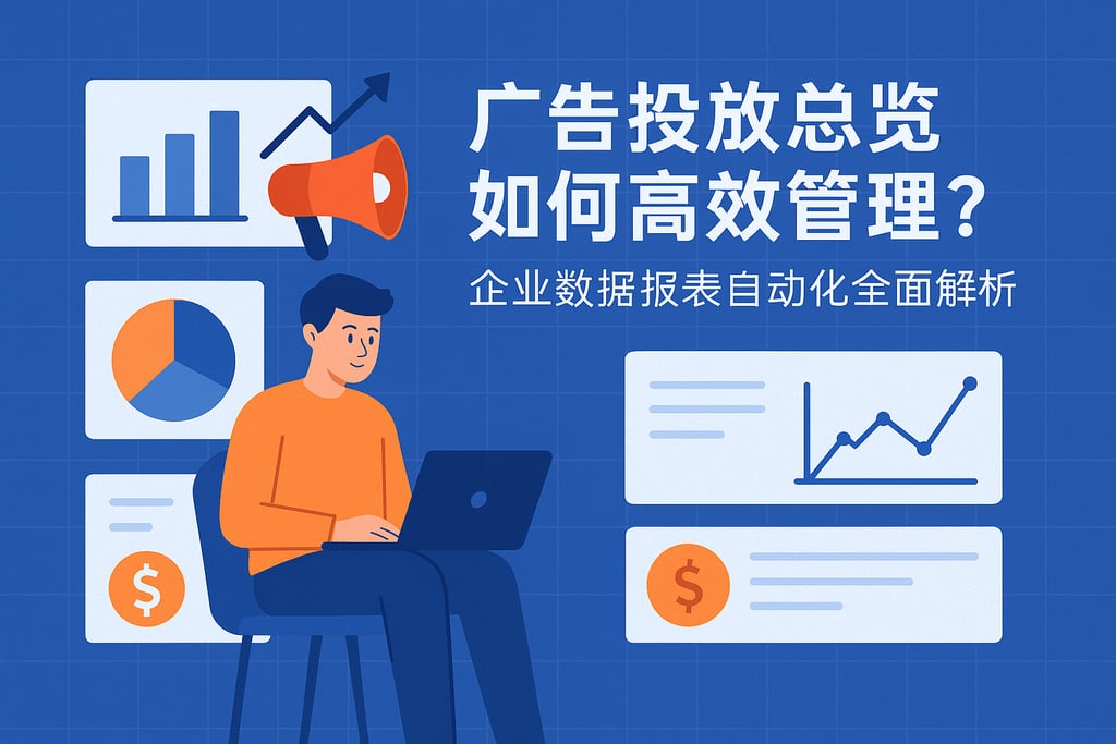 广告投放总览如何高效管理？企业数据报表自动化全面解析