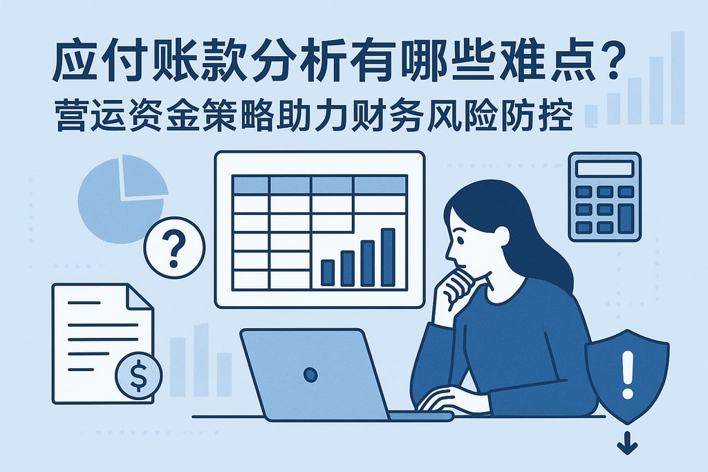 应付账款分析有哪些难点？营运资金策略助力财务风险防控