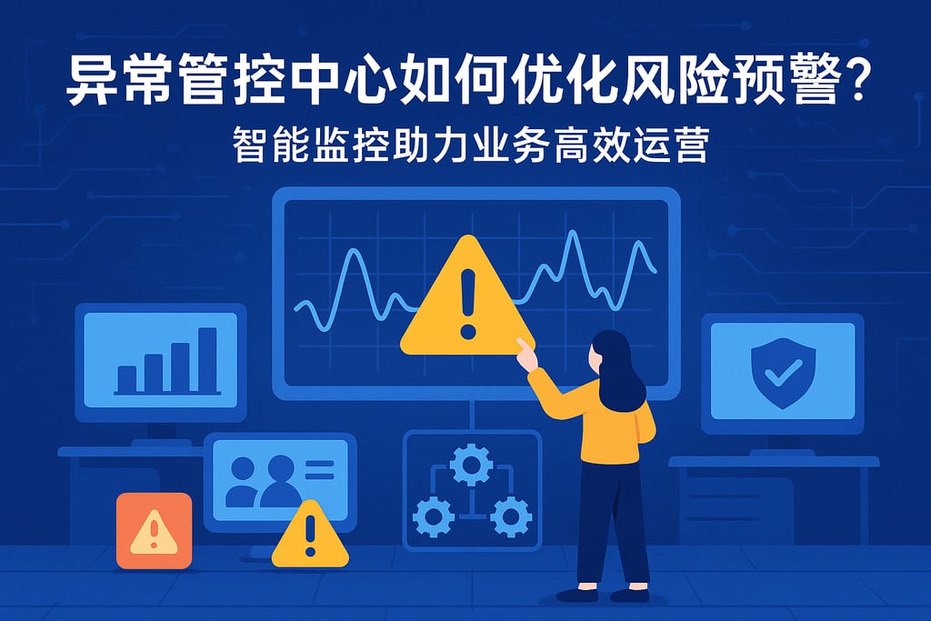 异常管控中心如何优化风险预警？智能监控助力业务高效运营