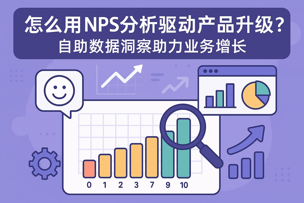 怎么用NPS分析驱动产品升级？自助数据洞察助力业务增长