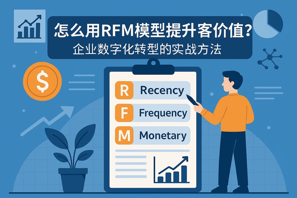 怎么用RFM模型提升客户价值？企业数字化转型的实战方法