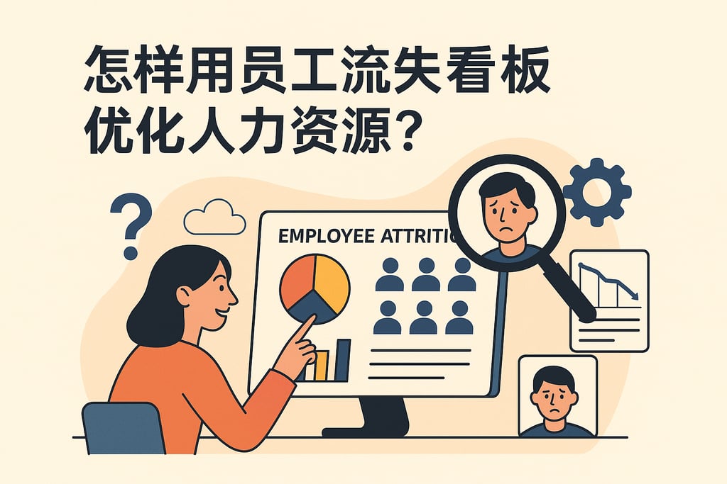 怎样用员工流失看板优化人力资源？智能分析洞察核心原因
