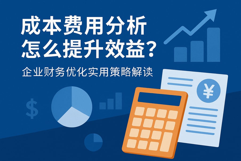 成本费用分析怎么提升效益？企业财务优化实用策略解读
