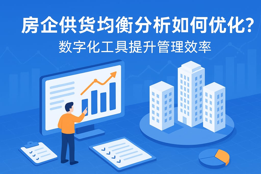 房企供货均衡分析如何优化？数字化工具提升管理效率