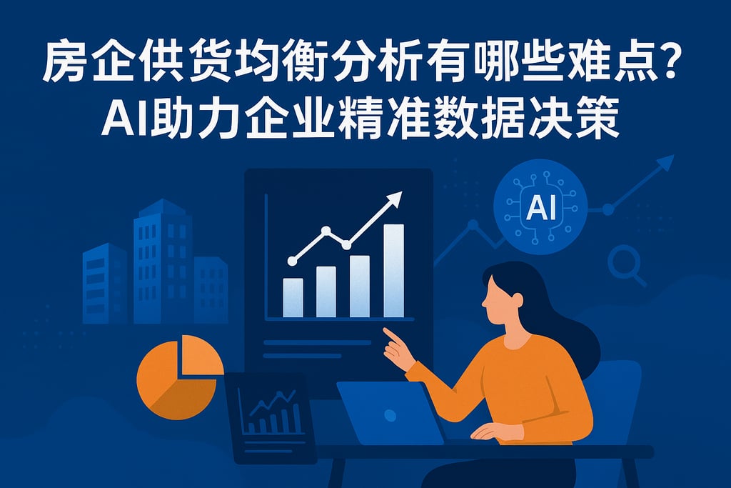 房企供货均衡分析有哪些难点？AI助力企业精准数据决策