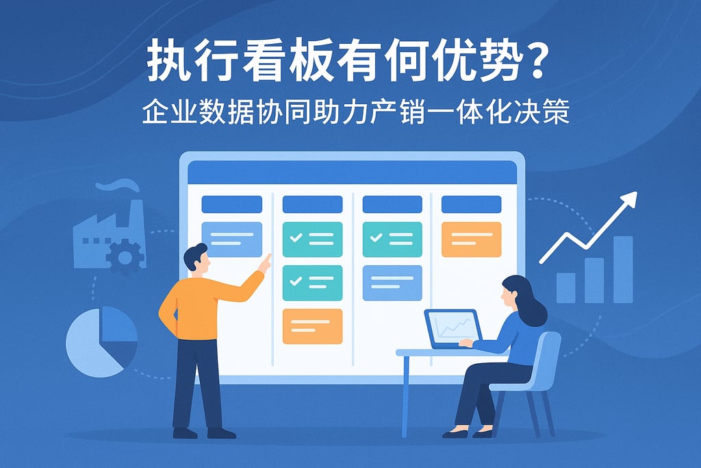 执行看板有何优势？企业数据协同助力产销一体化决策