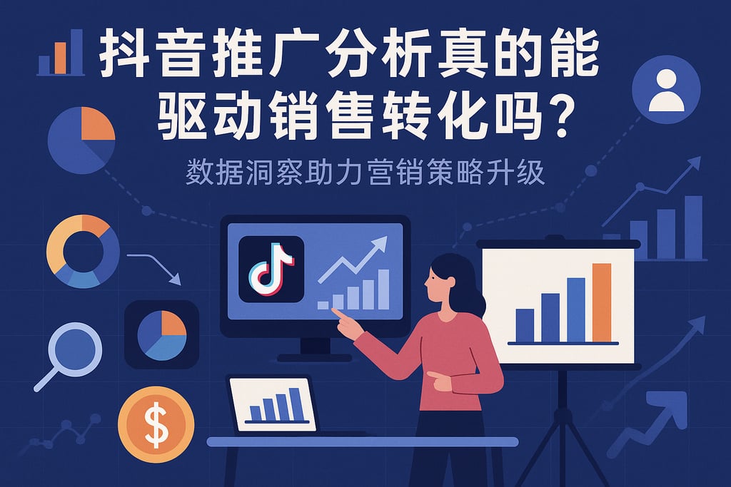 抖音推广分析真的能驱动销售转化吗？数据洞察助力营销策略升级