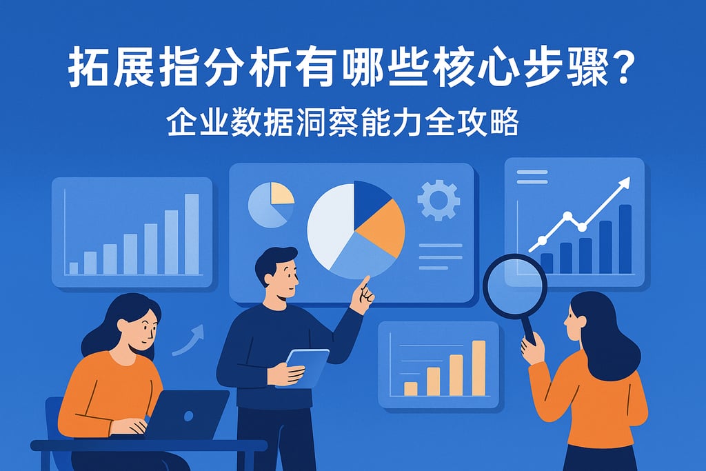 拓展指导分析有哪些核心步骤？企业数据洞察能力全攻略