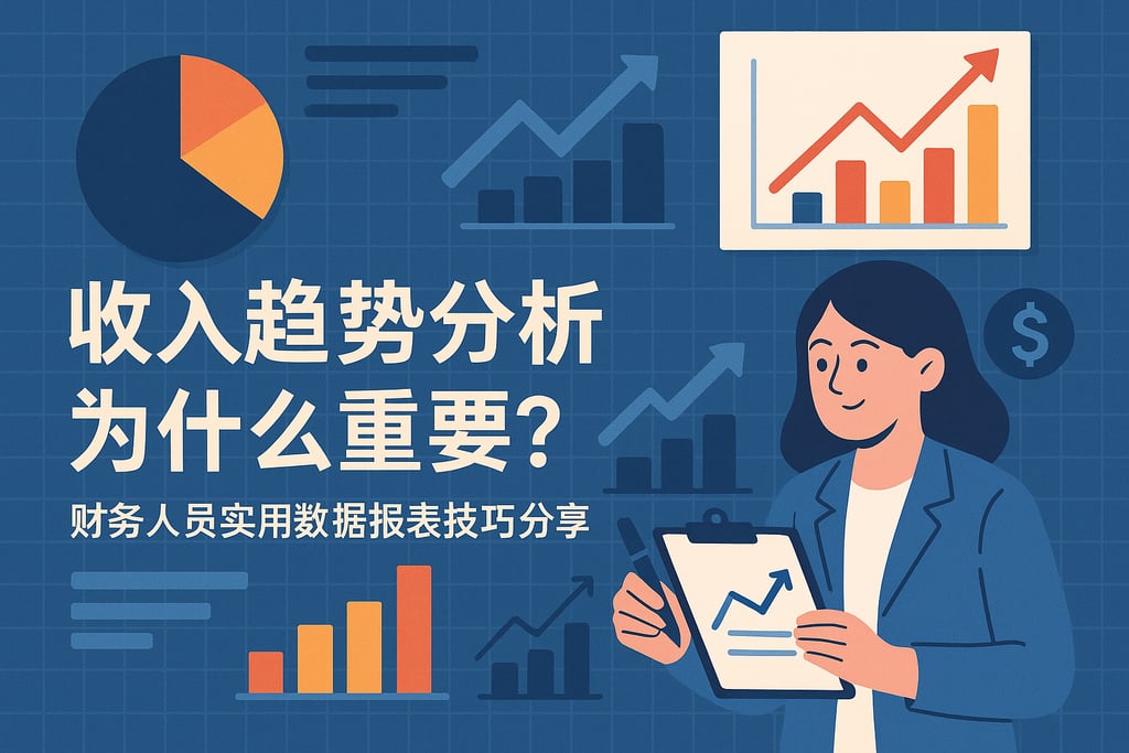 收入趋势分析为什么重要？财务人员实用数据报表技巧分享