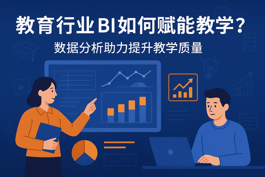 教育行业BI如何赋能教学？数据分析助力提升教学质量