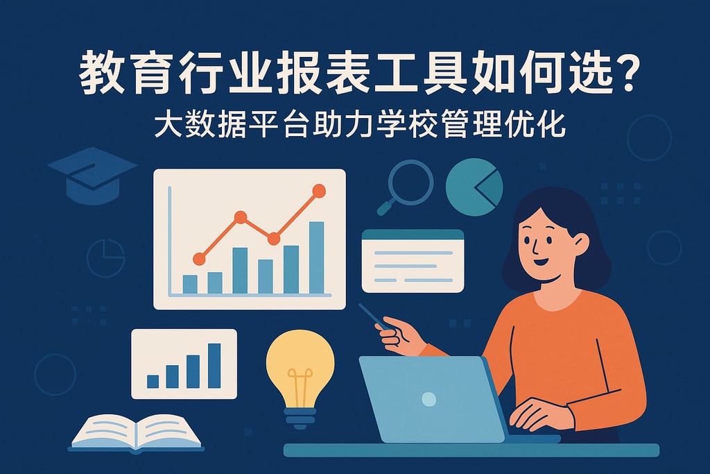 教育行业报表工具如何选？大数据平台助力学校管理优化
