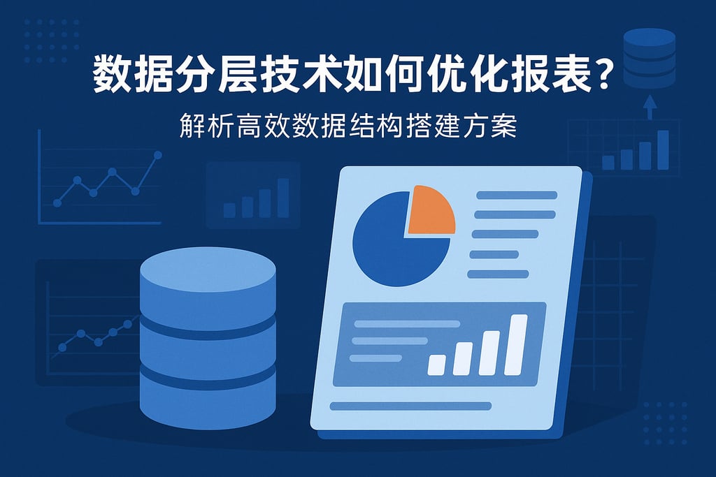 数据分层技术如何优化报表？解析高效数据结构搭建方案