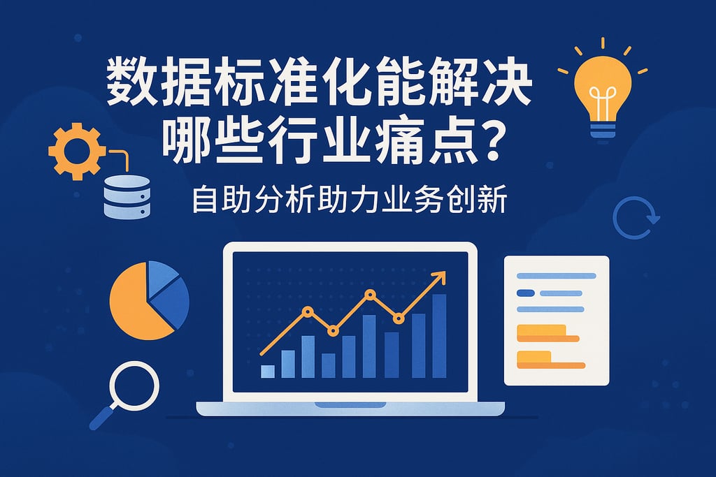 数据标准化能解决哪些行业痛点？自助分析助力业务创新