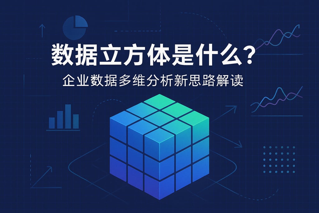 数据立方体是什么？企业数据多维分析新思路解读