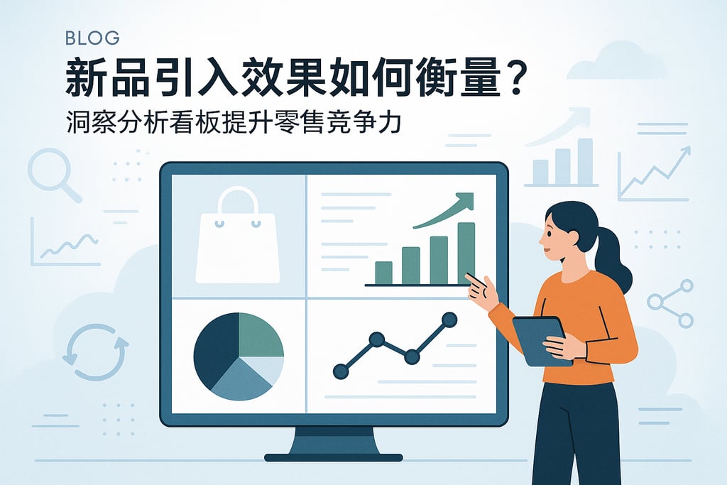 新品引入效果如何衡量？洞察分析看板提升零售竞争力