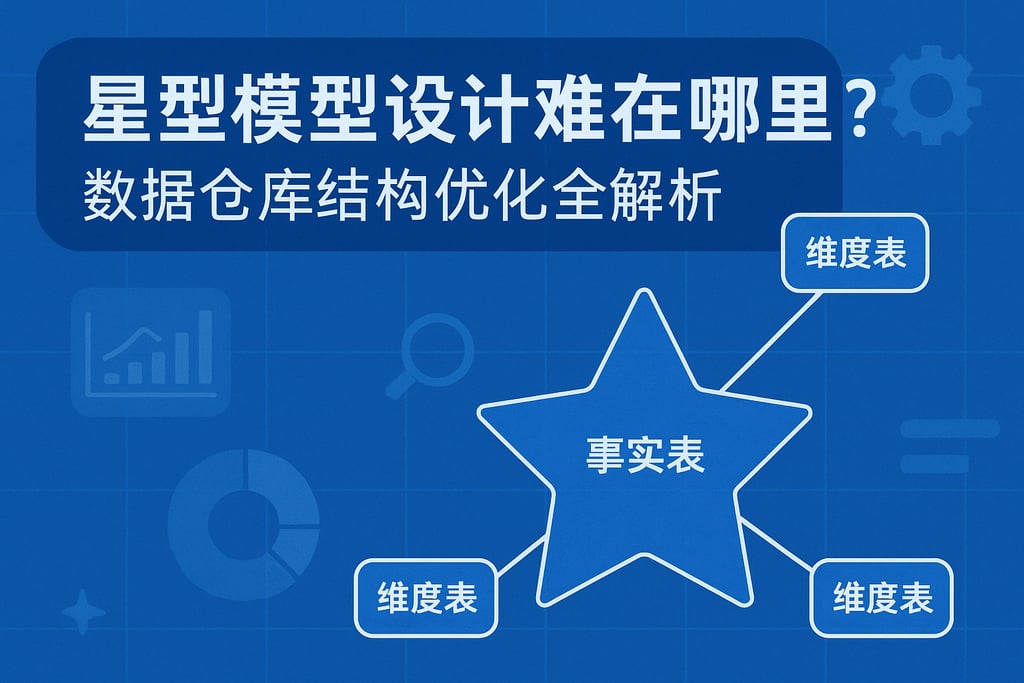 星型模型设计难在哪里？数据仓库结构优化全解析