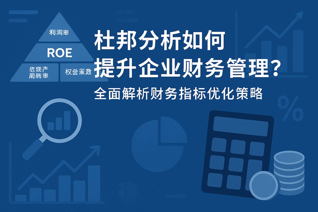 杜邦分析如何提升企业财务管理？全面解析财务指标优化策略