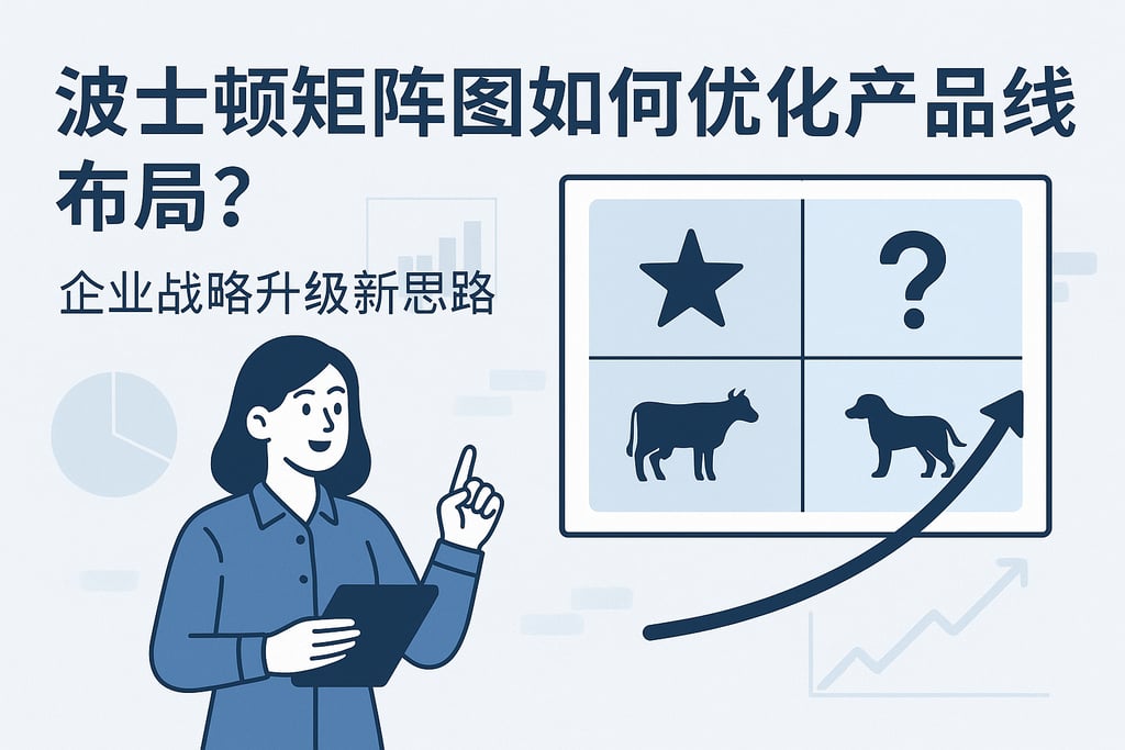 波士顿矩阵图如何优化产品线布局？企业战略升级新思路