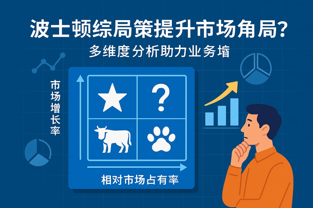 波士顿矩阵图能否提升市场占有率？多维度分析助力业务增长