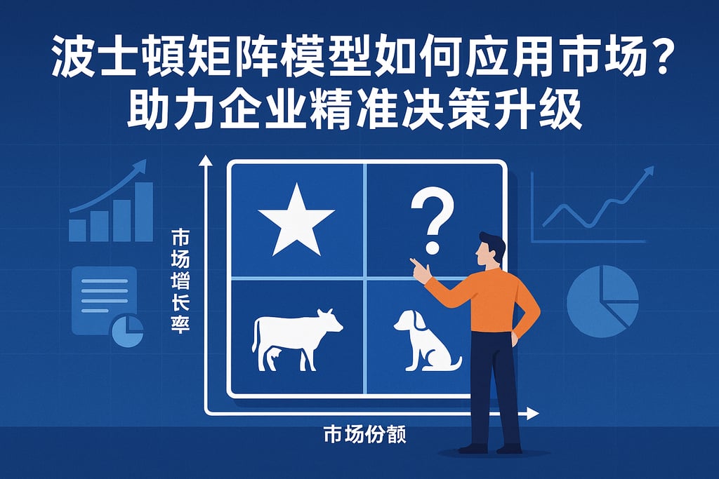 波士顿矩阵模型如何应用市场分析？助力企业精准决策升级
