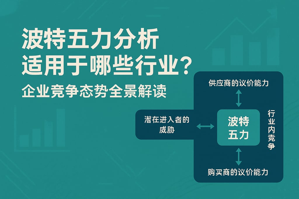 波特五力分析适用于哪些行业？企业竞争态势全景解读