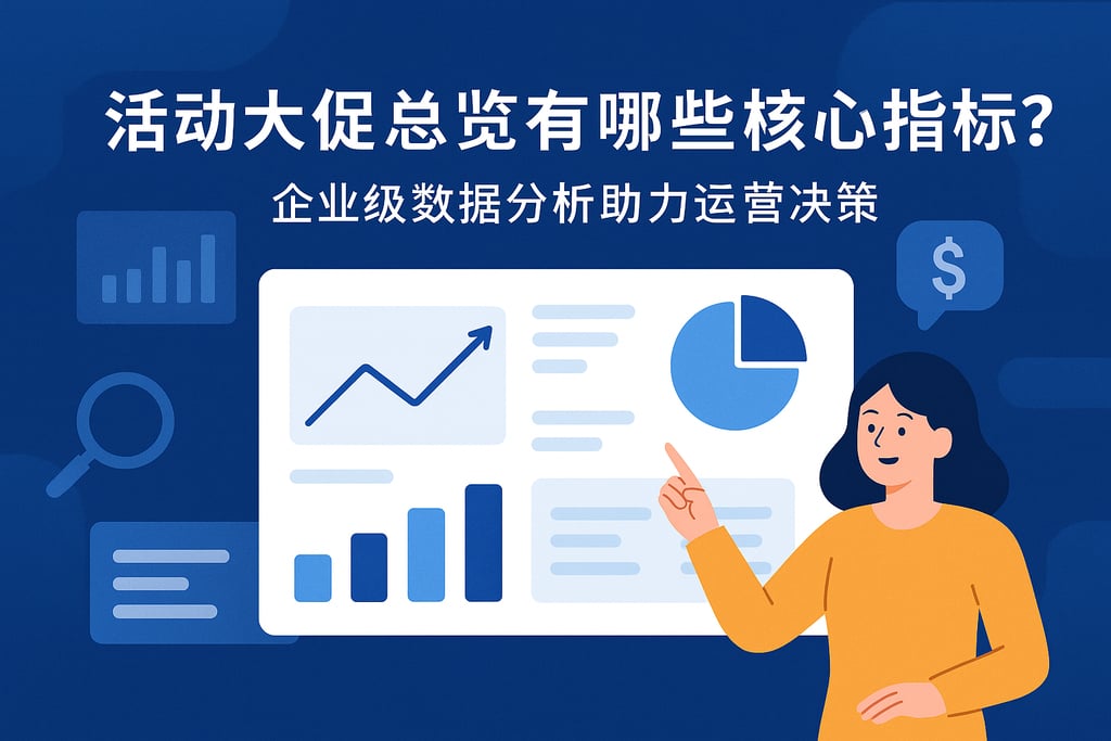 活动大促总览有哪些核心指标？企业级数据分析助力运营决策