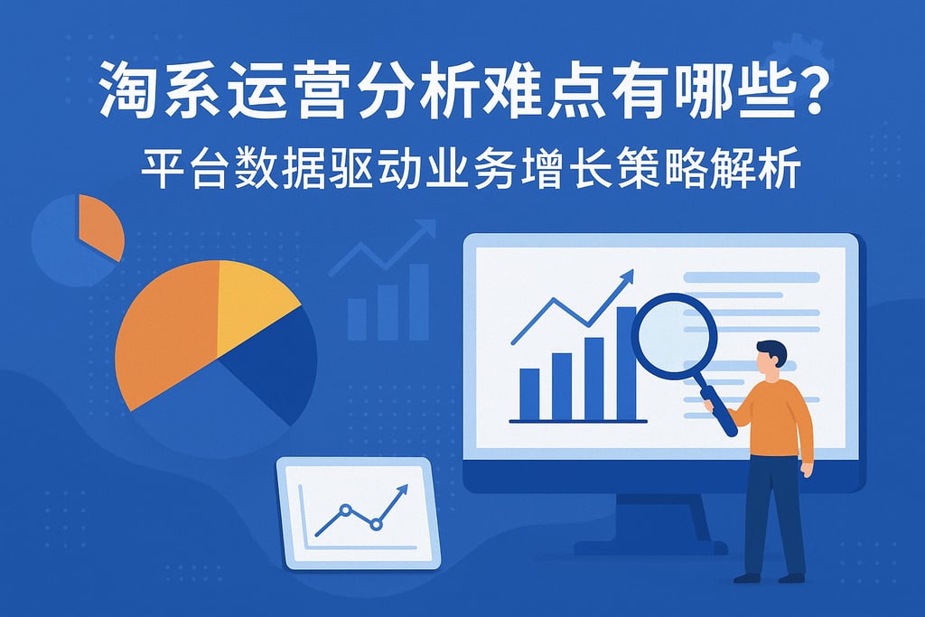 淘系运营分析难点有哪些？平台数据驱动业务增长策略解析