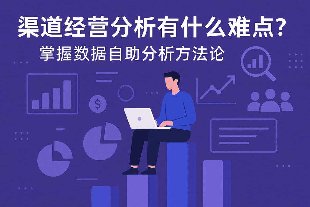 渠道经营分析有什么难点？掌握数据自助分析方法论