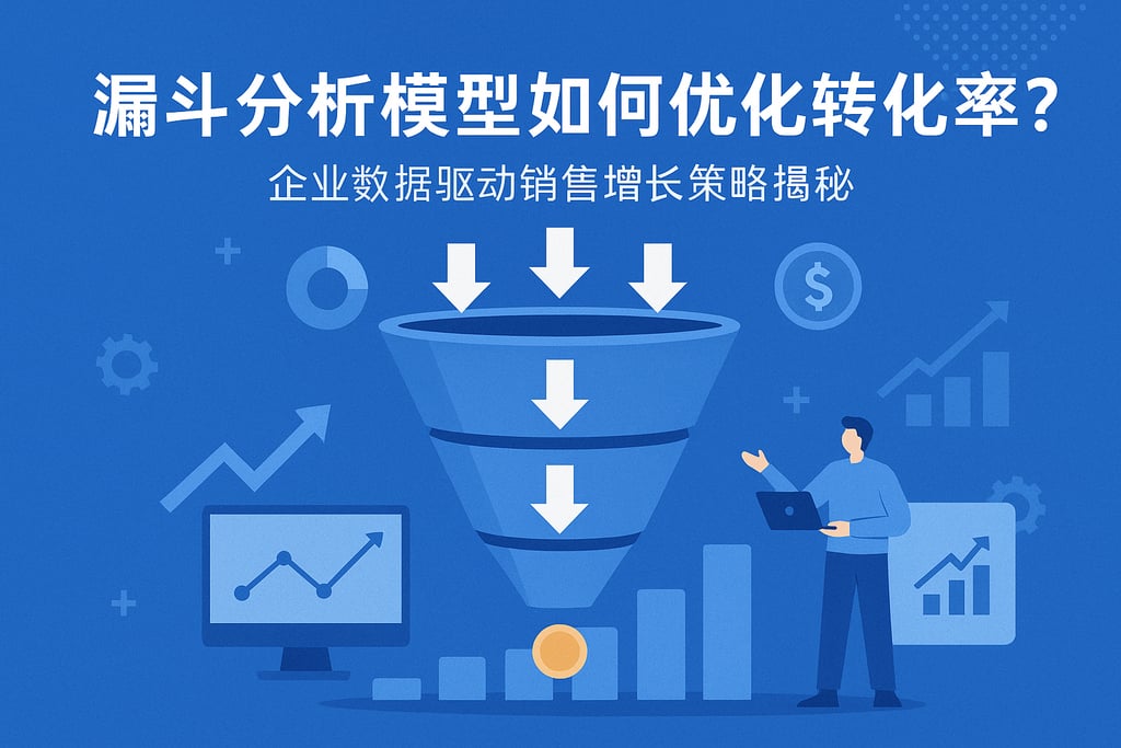 漏斗分析模型如何优化转化率？企业数据驱动销售增长策略揭秘