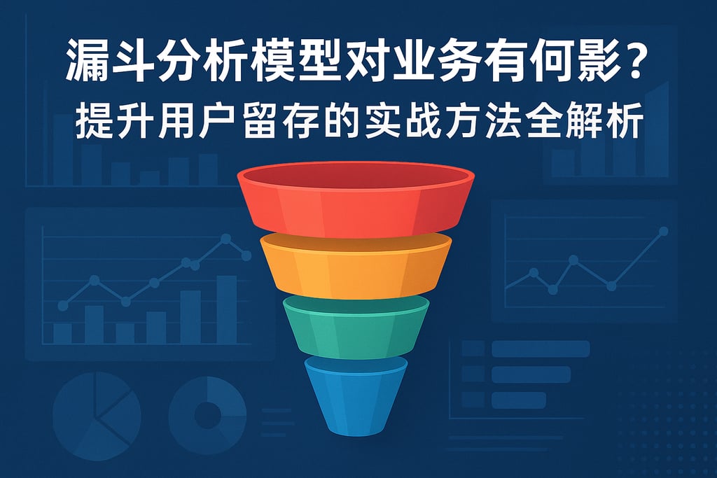 漏斗分析模型对业务有何影响？提升用户留存的实战方法全解析