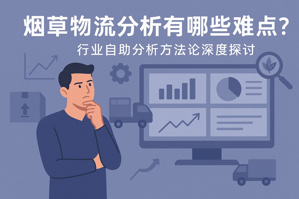 烟草物流分析有哪些难点？行业自助分析方法论深度探讨