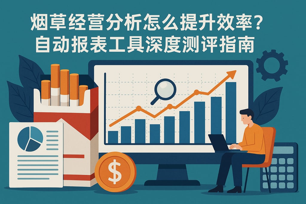 烟草经营分析怎么提升效率？自动报表工具深度测评指南