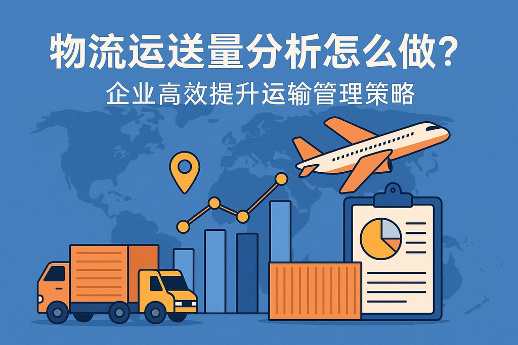 物流运送量分析怎么做？企业高效提升运输管理策略