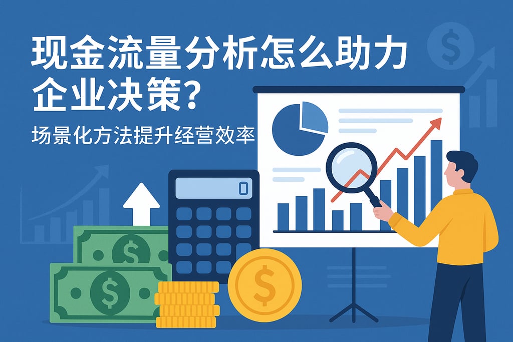 现金流量分析怎么助力企业决策？场景化方法提升经营效率