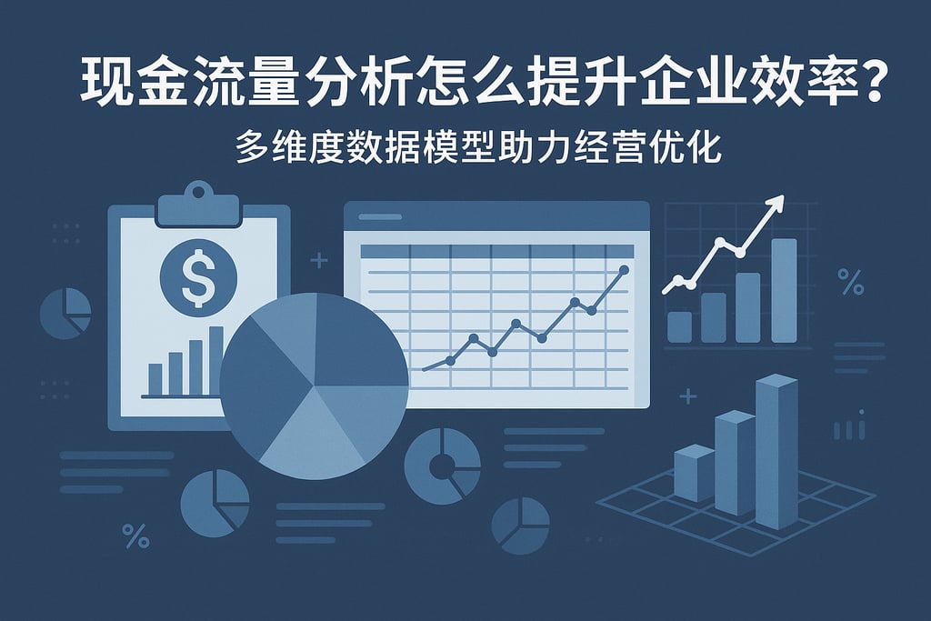 现金流量分析怎么提升企业效率？多维度数据模型助力经营优化