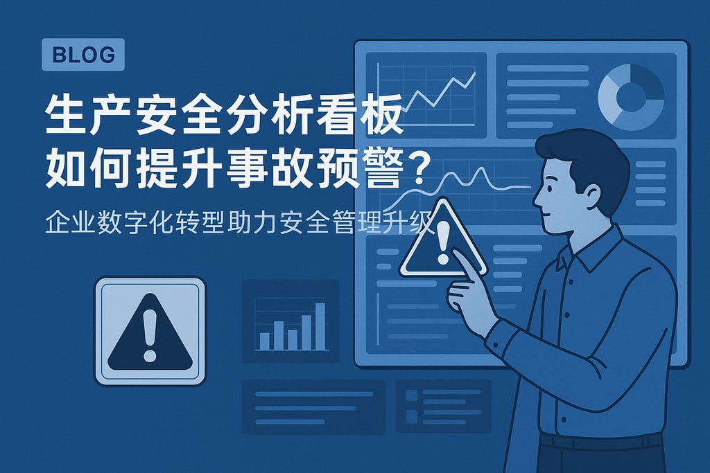 生产安全分析看板如何提升事故预警？企业数字化转型助力安全管理升级