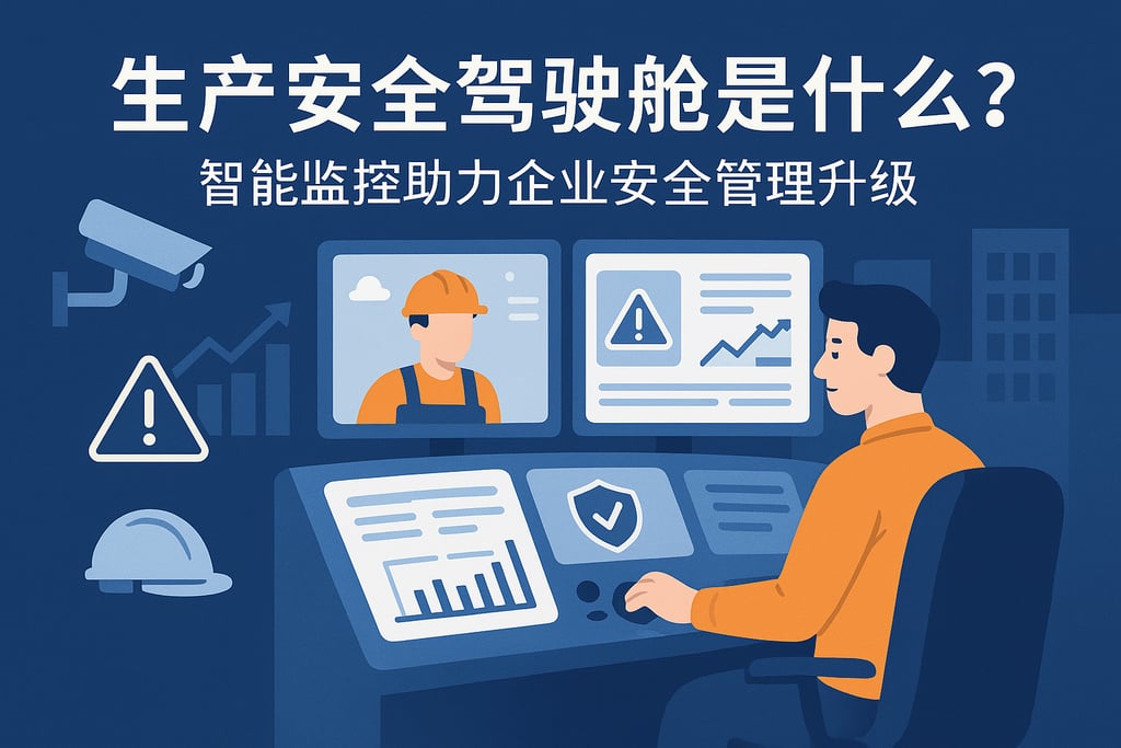 生产安全驾驶舱是什么？智能监控助力企业安全管理升级