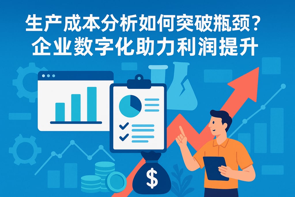 生产成本分析如何突破瓶颈？企业数字化助力利润提升