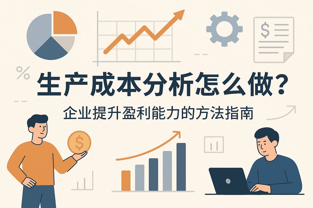 生产成本分析怎么做？企业提升盈利能力的方法指南