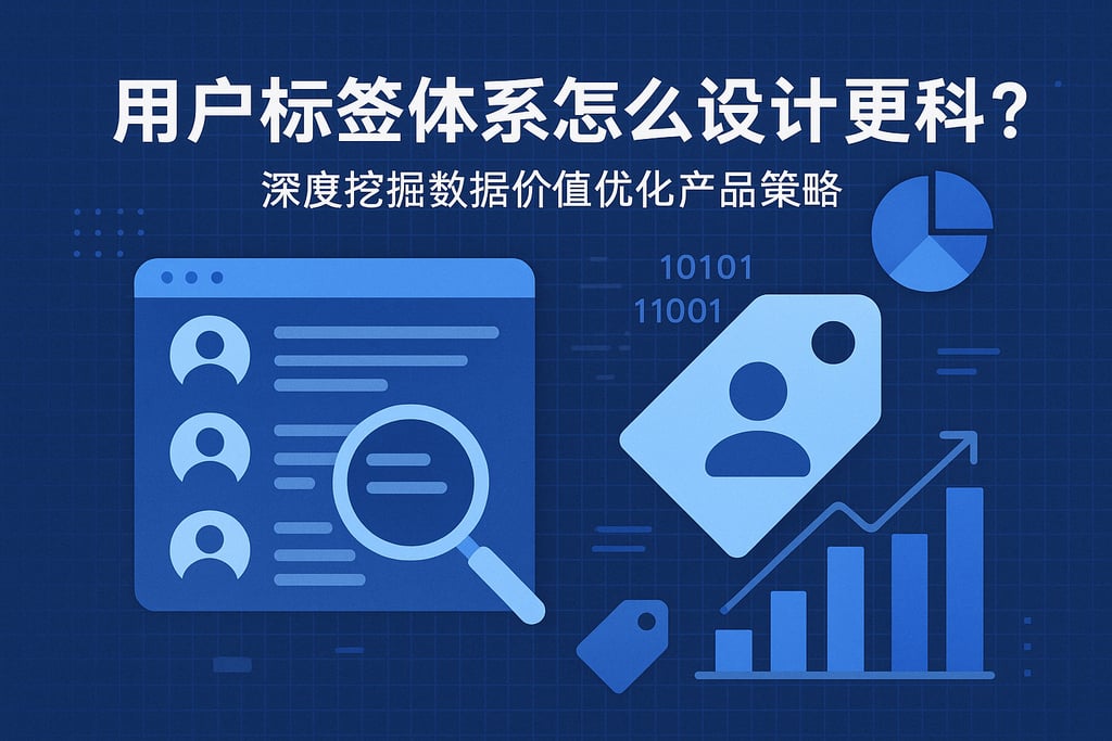 用户标签体系怎么设计更科学？深度挖掘数据价值优化产品策略