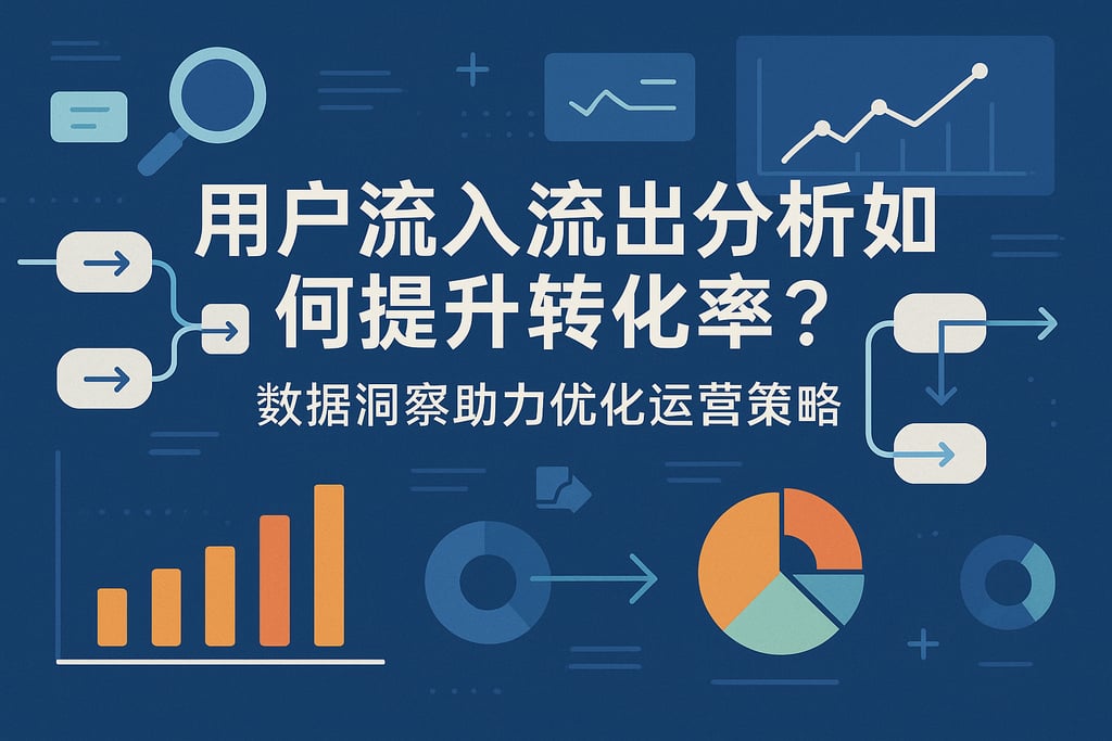 用户流入流出分析如何提升转化率？数据洞察助力优化运营策略