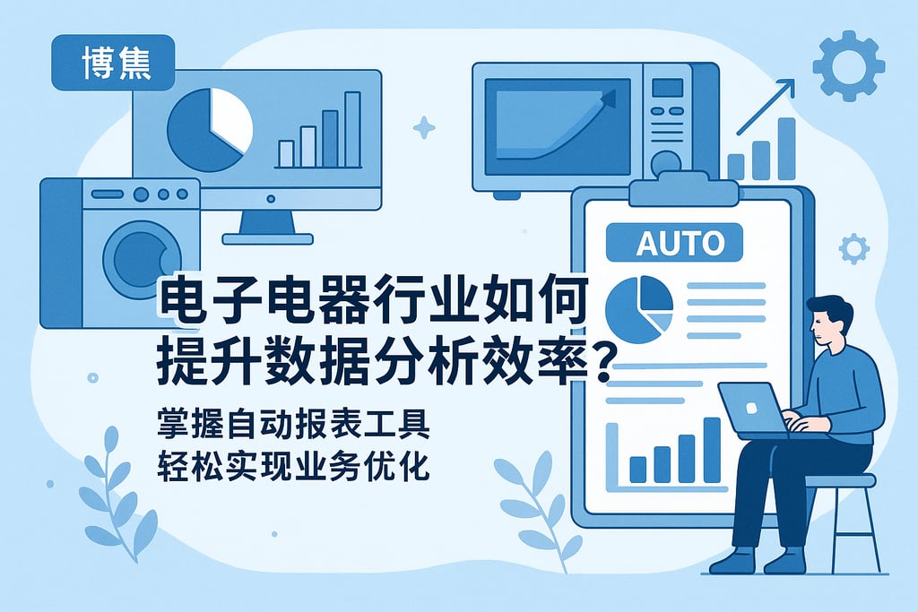 电子电器行业如何提升数据分析效率？掌握自动报表工具轻松实现业务优化