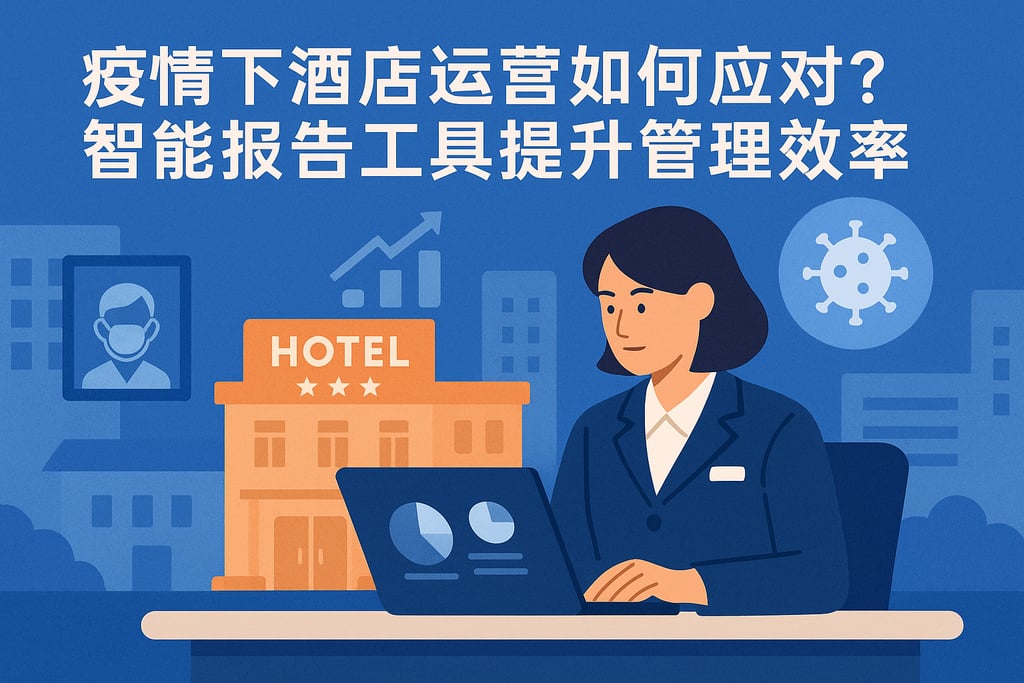 疫情下酒店运营如何应对？智能报告工具提升管理效率