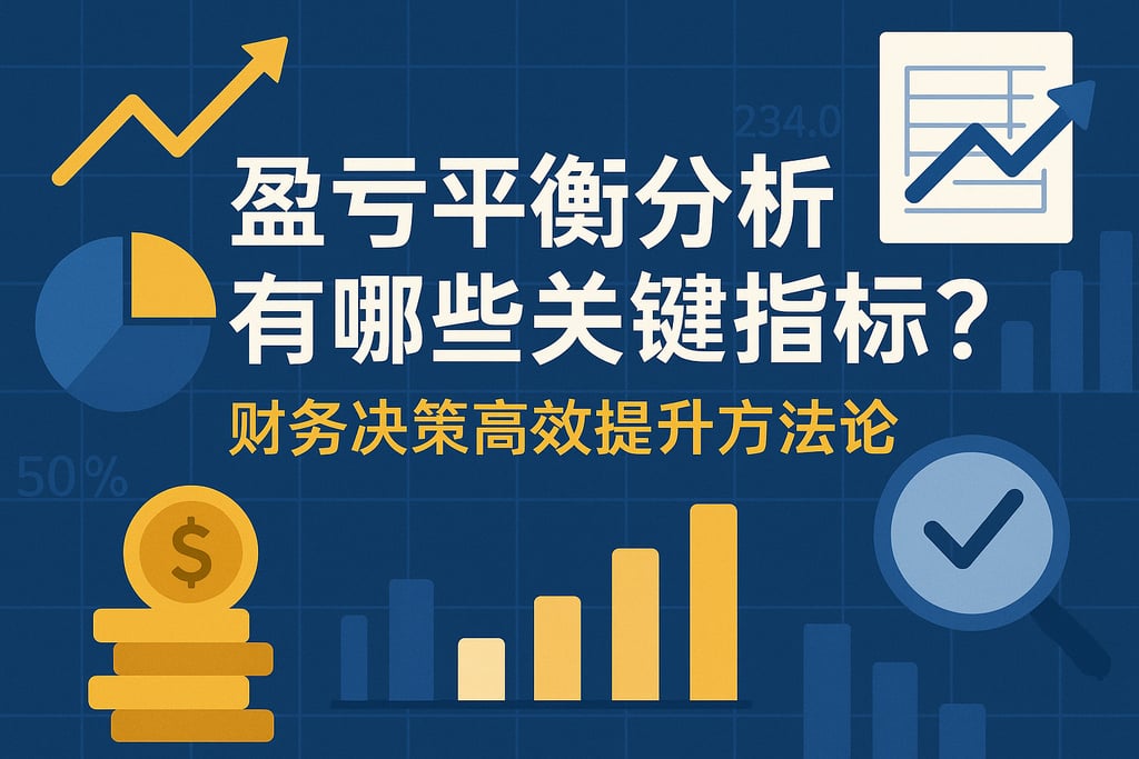 盈亏平衡分析有哪些关键指标？财务决策高效提升方法论